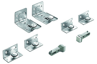 Führungs-Garnitur HETTICH STB 11, Führungsbeschläge unten Führungs-Garnitur HETTICH STB 11, Führungsbeschläge unten