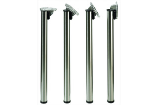 Jeu pieds de table repliable ø 50 mm HETTICH Jengo