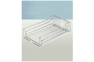 Cesto sospeso HETTICH con ringhiera a 3 pieghe