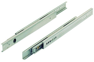 Coulisses à billes à sortie totale HETTICH KA 290, montage rainure 27 mm