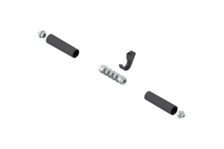 Set de pièces de liaison BLUM pour stabilisateur transversal AVENTOS HL top