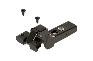 Charnière pour cadre en aluminium BLUM CLIP top 95 °, porte encastrée