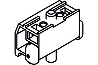 Stopper, Kunststoff, grau Stopper, Kunststoff, grau