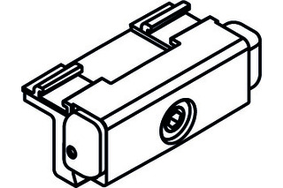 Stopper, Kunststoff, grau Stopper, Kunststoff, grau