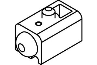 Stopper COMBINO 20/35, Kunststoff, grau Stopper COMBINO 20/35, Kunststoff, grau