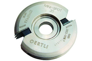 LAMELLO Minispot-Fräser, HW, 100 x 20 mm, Z 2 PS, für Flickgrösse 20