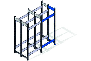 Estensione per scaffale aggiuntivo larghezza KPW