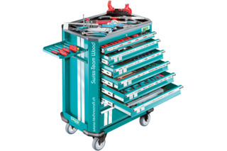 Carrello da officina TECHNOCRAFT Swiss Team Wood