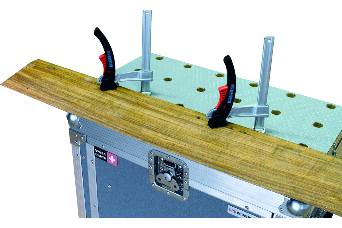 Cassetta porta-utensili in lega leggera da falegname OPO COMBI con sottostruttura