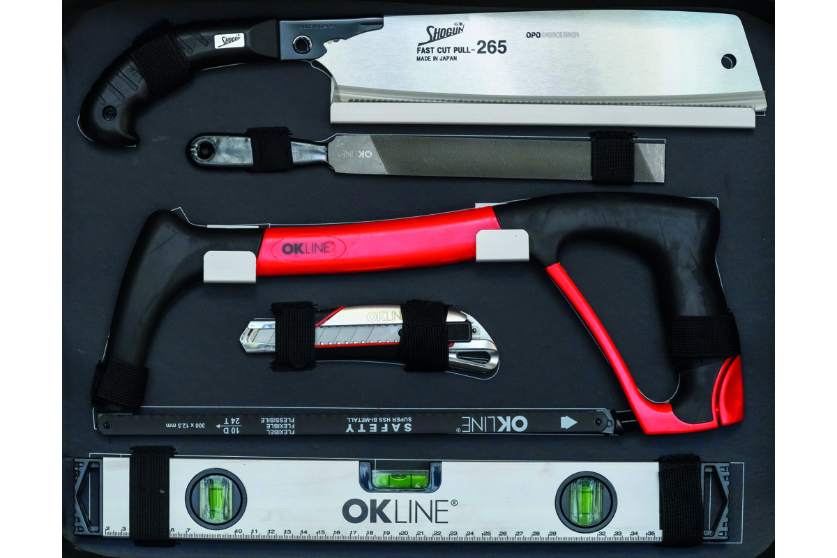 Werkzeugkoffer OK-LINE WORK N’ROLL SWISS EDITION