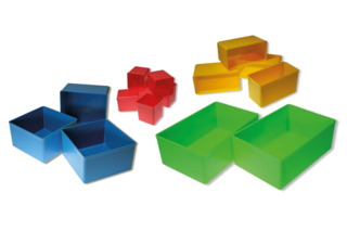 Einsatzboxen HÜNERSDORFF zu Sortimentskoffer EcoSystem