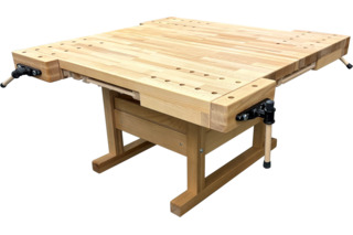 Hobelbank OK-LINE Quartett mit Holz-Untergestell Hobelbank OK-LINE Quartett mit Holz-Untergestell