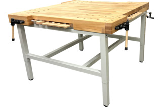 Hobelbank OK-LINE Quartett mit Metall-Untergestell Hobelbank OK-LINE Quartett mit Metall-Untergestell