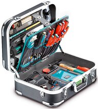 Werkzeugkoffer TECHNOCRAFT PRO CHROME WOOD
