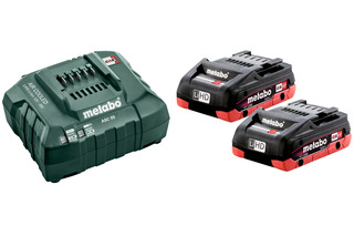 Kit di batterie METABO 18 V LiHD 4.0 Ah