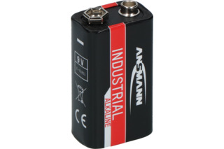 Batterie Alkaline E-Block ANSMANN Industrial 6LR61 Batterie Alkaline E-Block ANSMANN Industrial 6LR61