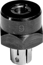Spannzange mit Überwurfmutter SHAPER
