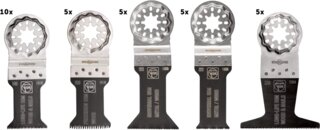 Jeu de lames de scie FEIN Starlock Industrie Pack - OIS fit, 30 pièces