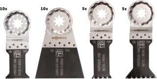 Jeu de lames de scie FEIN Starlock-Plus Industrie Pack, 30 pièces