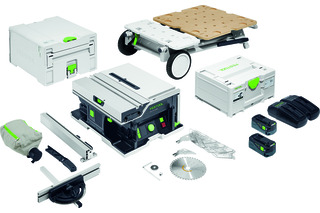 Akku-Tischkreissäge FESTOOL CSC SYS 50 EBI-Set Akku-Tischkreissäge FESTOOL CSC SYS 50 EBI-Set