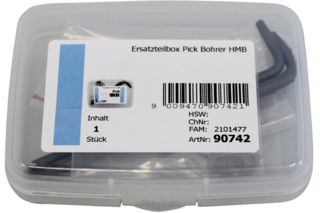 Boîte de pièces de rechange foret SIHGA Pick Bohrer HMB