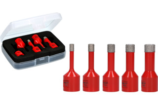 Diamanttrockenbohrer-Set OK-LINE Diamanttrockenbohrer-Set OK-LINE