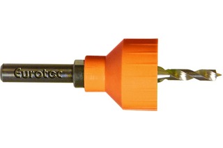 Mèche à tourillon avec fraisoir Drill-Stop EUROTEC