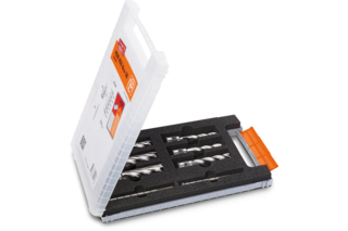 Jeux de mèches carbure FEIN Nova 25, 8 pièces