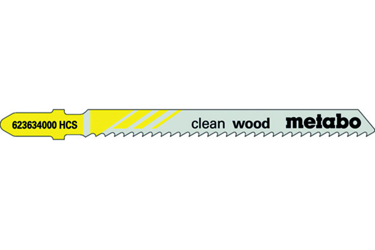 Stichsägeblätter METABO CLEAN WOOD (T 101 B)