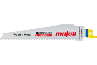 Lama per sega a sciabola MAFELL RSB-WM150 DC Wood + Metal Demolition Carbide