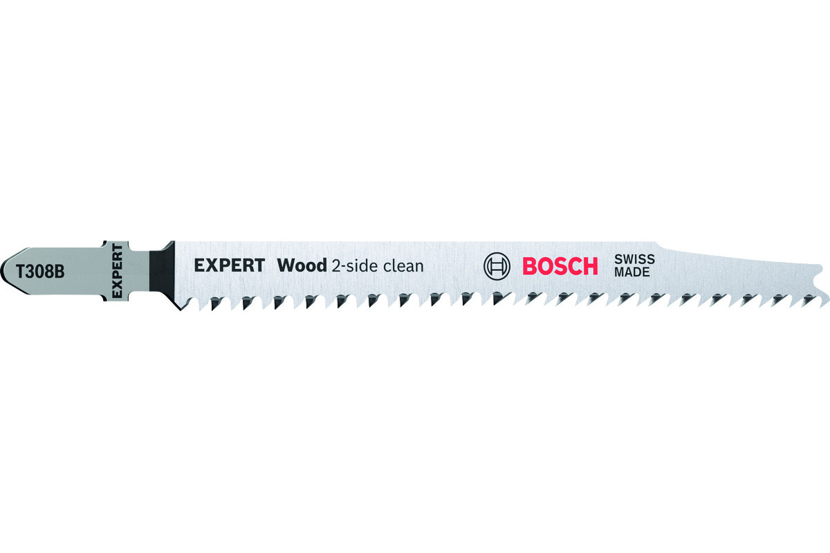 Stichsägeblätter BOSCH EXPERT Wood 2-side clean T308 B