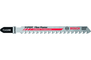 Lames de scie sauteuses BOSCH EXPERT Fiber Plaster T141 HM