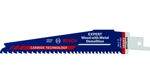 Lame per seghe a sciabola BOSCH EXPERT WOOD WITH METAL DEMOLITION S967XHM