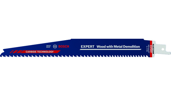 Lame per seghe a sciabola BOSCH EXPERT WOOD WITH METAL DEMOLITION S1167XHM