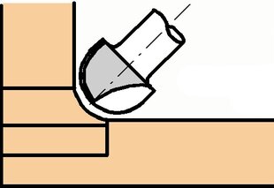 Fresa a semigola AK-8 ALBIN KRAUS