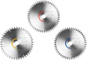 Kreissägeblatt-Set FESTOOL KSB-SORT/3 W/L/A 168x1,8