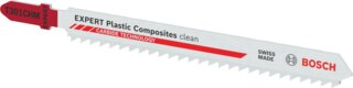 Lame de scie sauteuse BOSCH EXPERT Plastic Composites Clean T301CHM