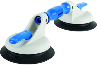 2-Kopf Gelenksaugheber VERIBOR mit grossen Gummischeiben 2-Kopf Gelenksaugheber VERIBOR mit grossen Gummischeiben