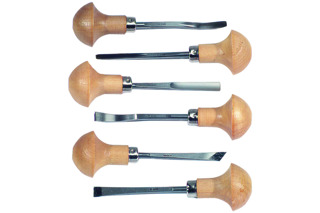 Linol- und Holzschnittmesser-Satz PFEIL, 6-teilig