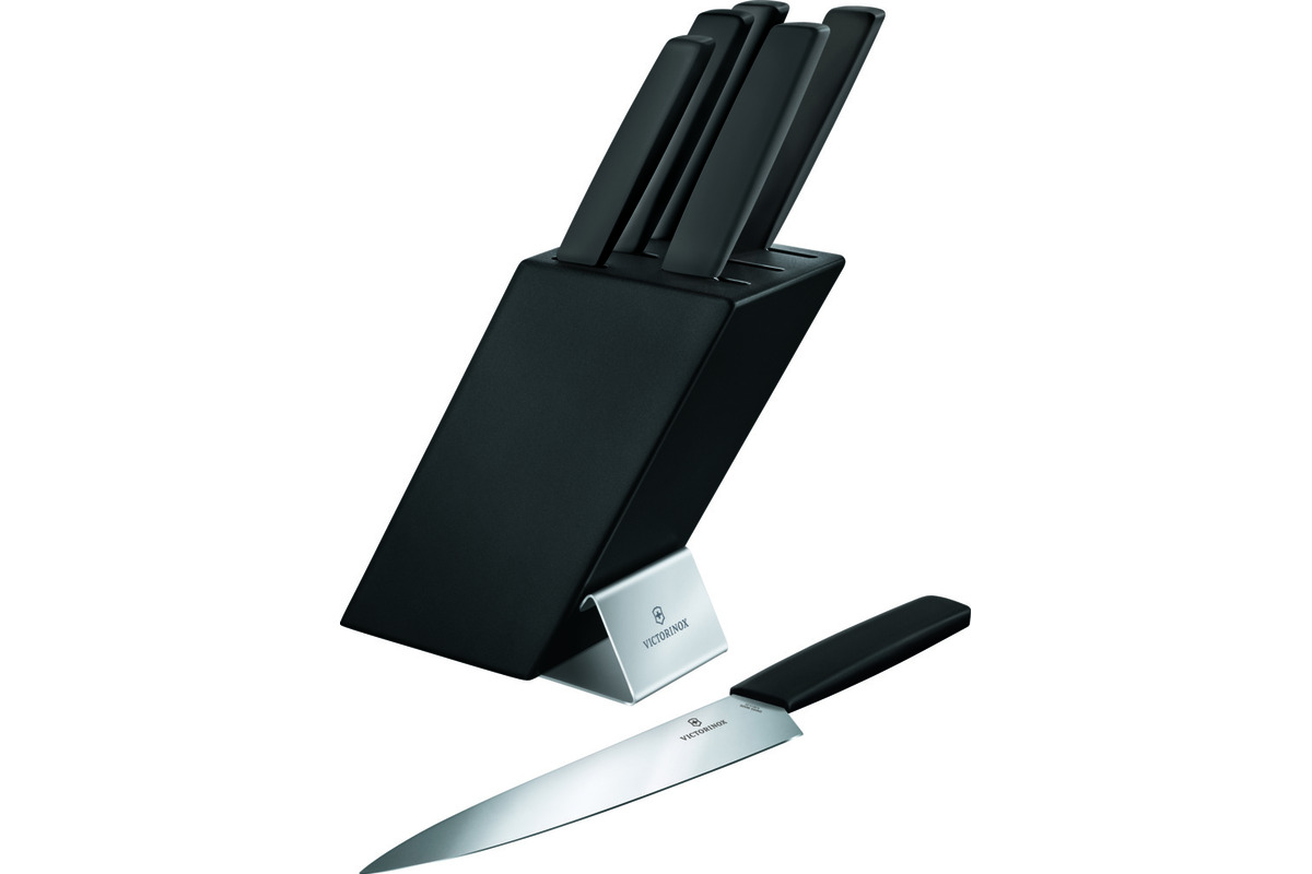 Bloc porte-couteaux VICTORINOX Swiss Modern, 6 pièces