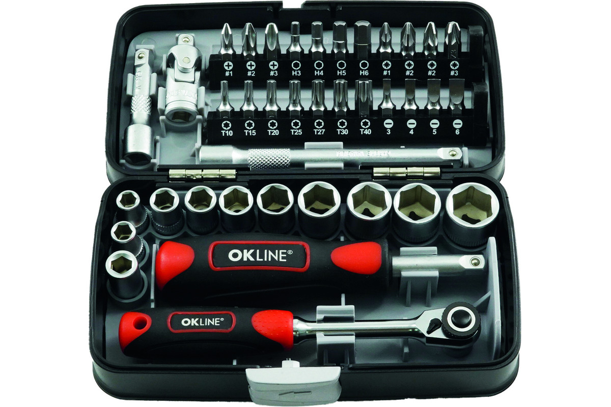 Kit di chiavi a tubo OK-LINE SLIM