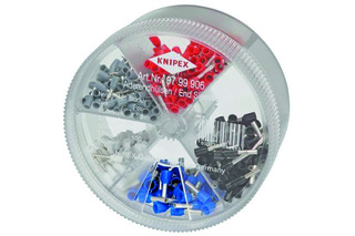 Boîtiers d'assortiment embouts de câble isolés KNIPEX
