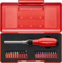 Bitset PB SWISS TOOLS 38510 SwissGrip Evo Twister mit Ratsche 100 mm
