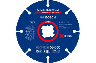 Dischi da taglio BOSCH EXPERT Carbide Multi Wheel X-LOCK