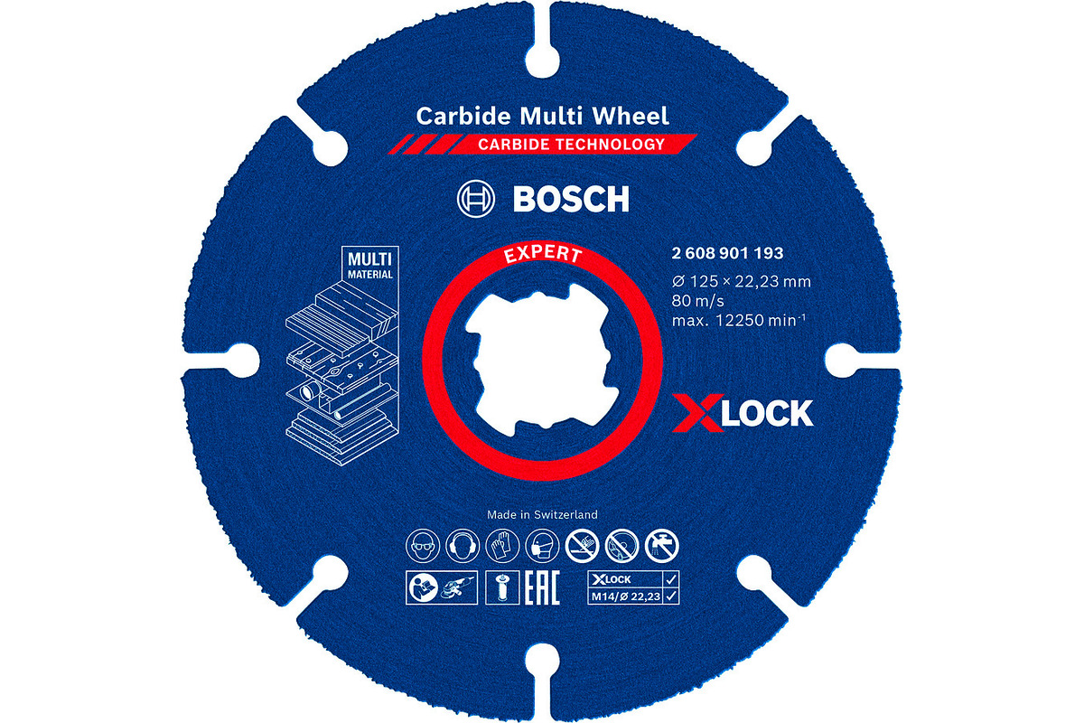 Dischi da taglio BOSCH EXPERT Carbide Multi Wheel X-LOCK
