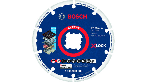Bosch 1x EXPERT Diamond Metal Wheel grote doorslijpschijven (voor Gietijzer, Roestvrij staal, 355 mm, Professional Accessoires Benzinezaag, Afkortzagen Bosch 1x EXPERT Diamond Metal Wheel grote doorslijpschijven (voor Gietijzer, Roestvrij staal, 355 mm, Professional Accessoires Benzinezaag, Afkortzagen