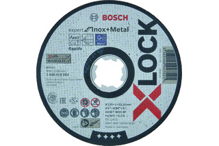 Disques à tronçonner BOSCH EXPERT for Inox and Metal X-LOCK