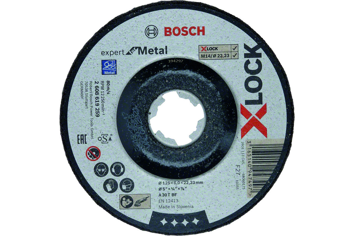 Mole da sbavo BOSCH EXPERT for Metal X-LOCK