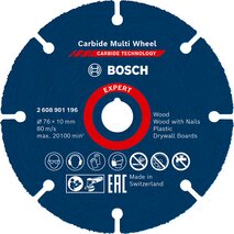 Disques à tronçonner BOSCH EXPERT Carbide Multi Wheel