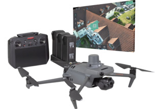 Misura del tetto MAFELL VERSUM FLY KIT 4 - set di droni ad alte prestazioni